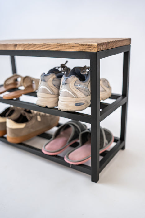 Floor shoe bench