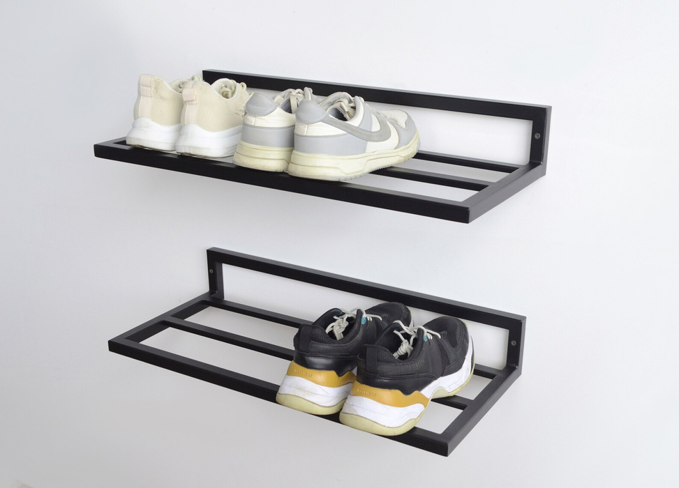 Open shoe shelf