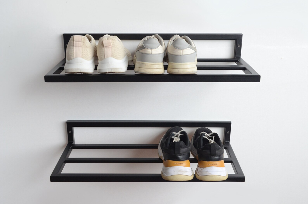 Open shoe shelf