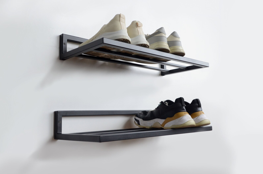 Open shoe shelf