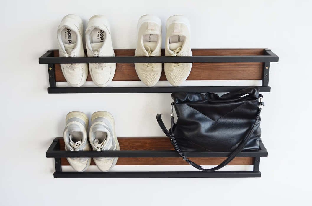 Open shoe shelf