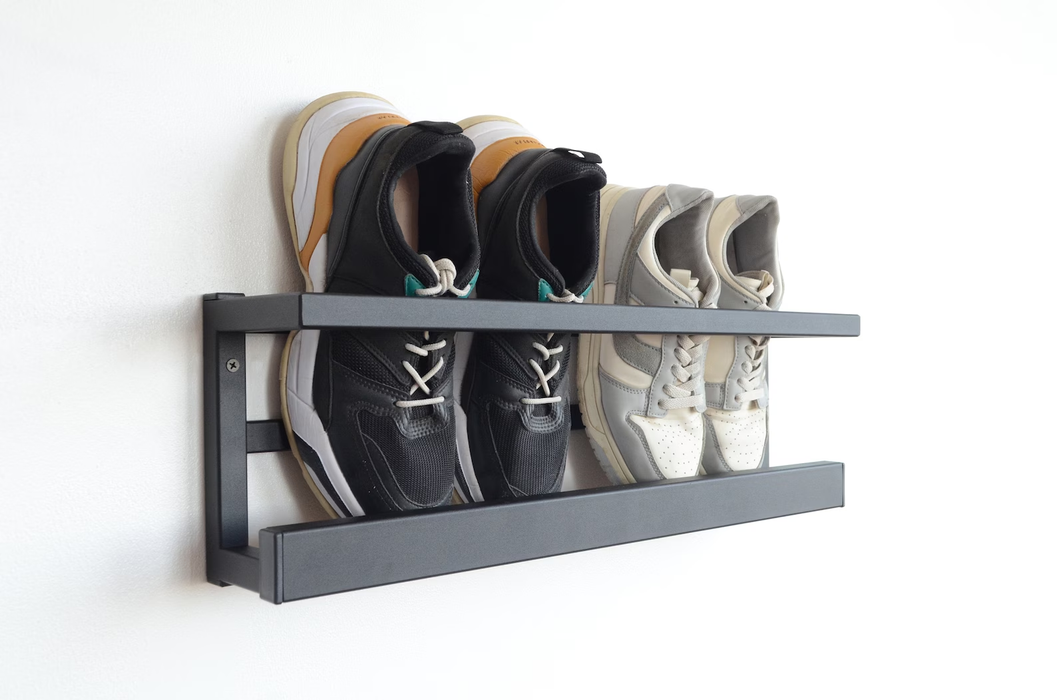 Entryway open floating rack