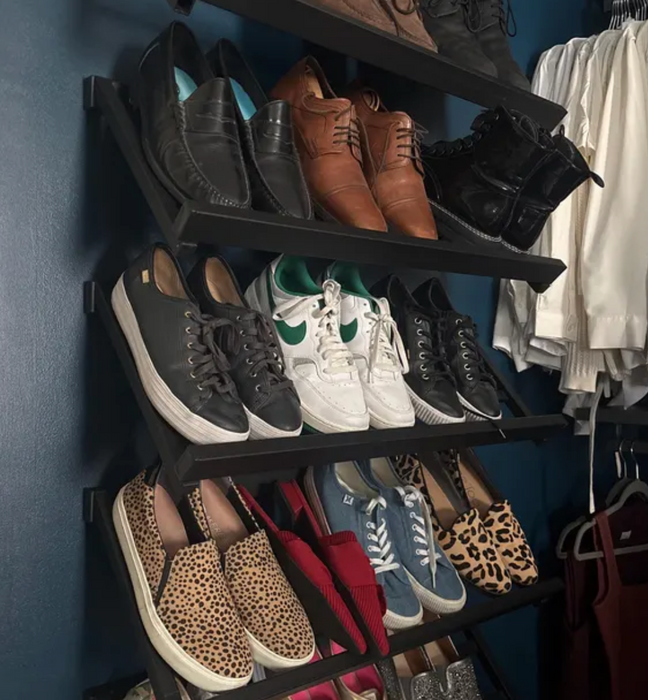 Unique boot rack